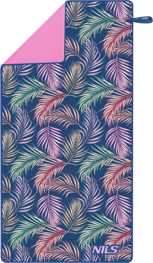 Fast-drying microfiber towel NILS Camp Jungle 160 × 80 cm
