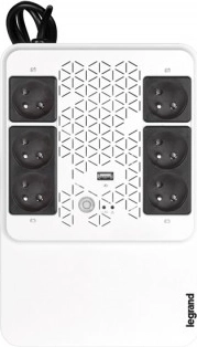 Backup Power Supply UPS LEGRAND Keor Multiplug 800 VA with AVR, 4+2 FR sockets