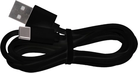 Įmontuotas akumuliatorius ir įkrovimas per USB-C