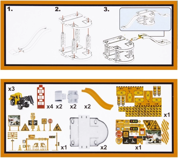 Accessories and stickers for your own construction site