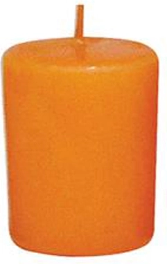 Scented candle with orange fragrance 4 × 4.9 cm