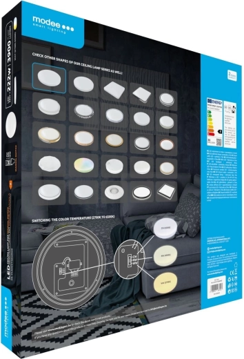 Light color selection 3CCT (2700–6500 K)