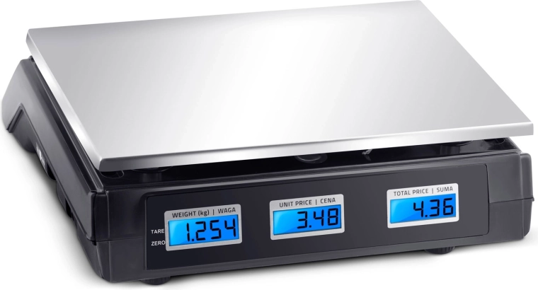 Precise weighing and price calculation