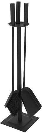 Matte black finish and durable materials
