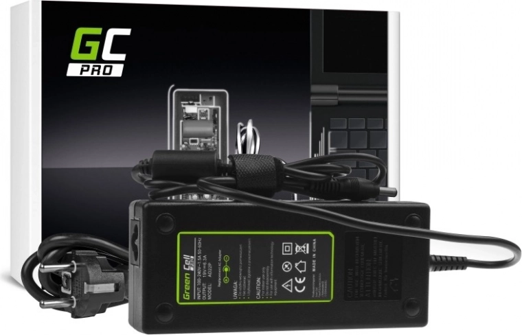 Green Cell PRO 19 V 6.3 A 120 W Charger for ASUS (connector 5.5 × 2.5 mm)