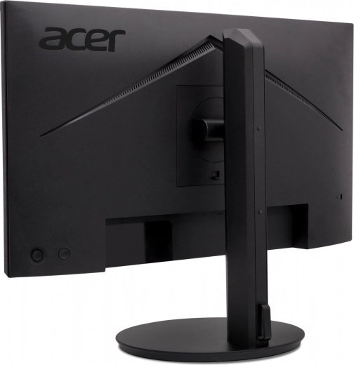 Ergonomic stand and clean cable routing