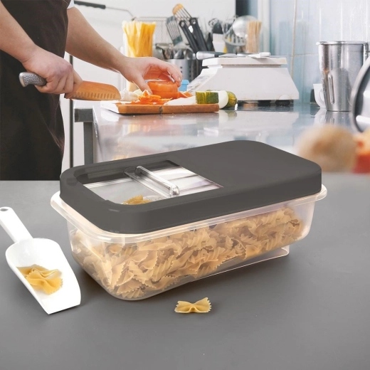 Convenient dispensing without opening the entire lid