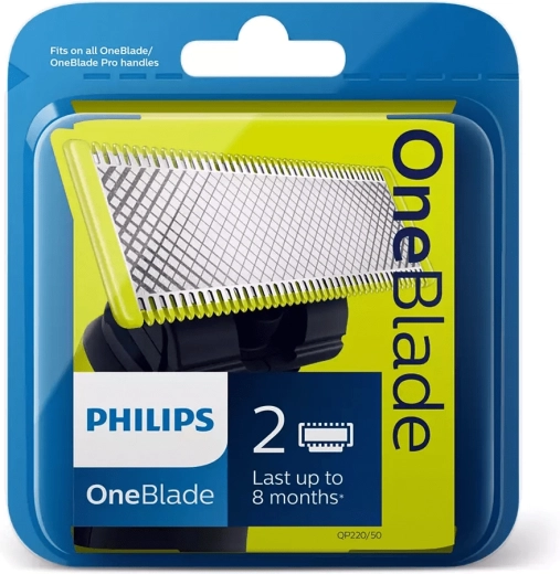 Philips OneBlade atsarginės geležtės 2 vnt. QP220/50