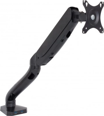 Adjustable Monitor Stand with Gas Spring and USB Ports