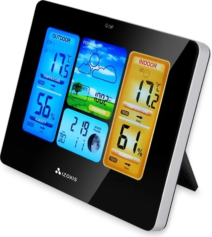 Large and clear color backlit LCD display