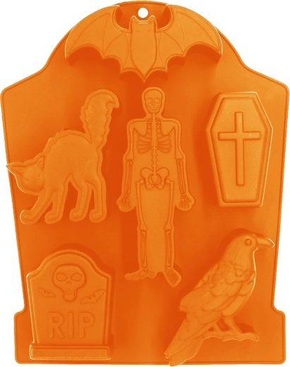 Silikoninė kepimo forma Halloween – 6 vnt.