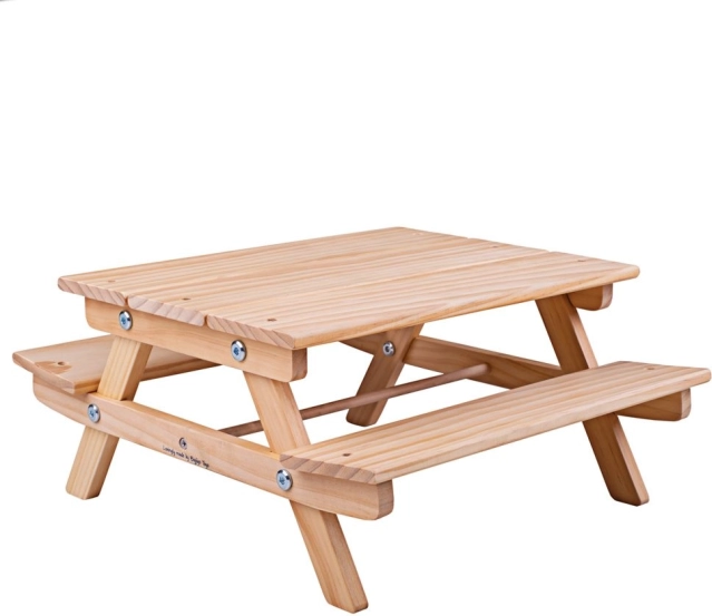 Medinis pikniko suolelis lėlėms Bigjigs Toys
