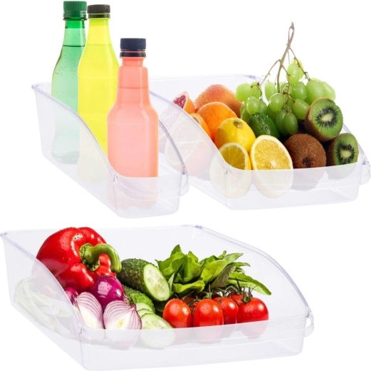 Refrigerator Organizers, Set of 3