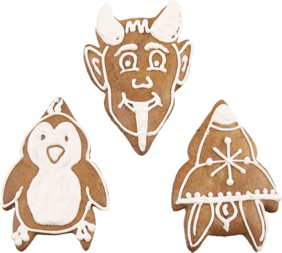 Clean outlines for decorating too
