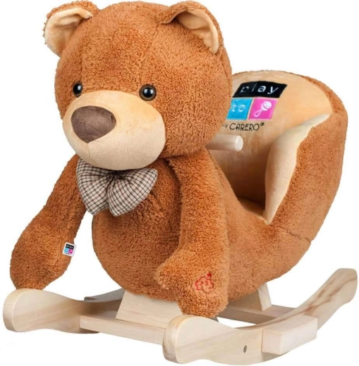 PlayTo Rocking Plush Teddy with Sounds, Brown