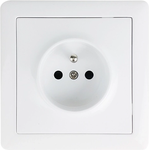 Solight Slim socket, white