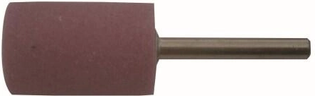 Cylindrical grinding head with shank 25 × 40 mm, grit 60