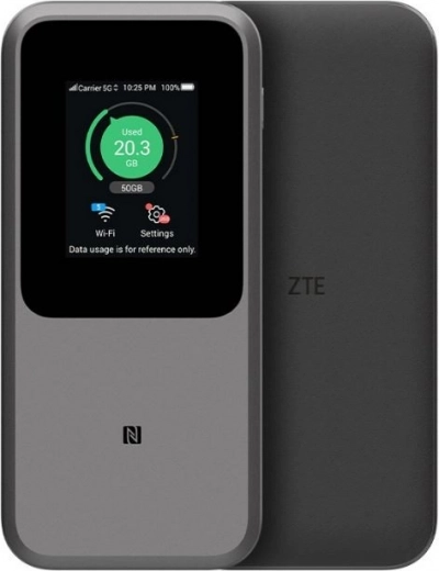 Portable 5G Wi‑Fi Hotspot ZTE with Touchscreen