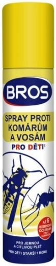 Bros purškalas nuo uodų ir vapsvų vaikams 90 ml