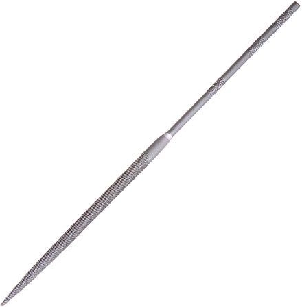Fine pillar needle file PJP 180/1, 6.0 × 2.2 mm, set of 5 pcs