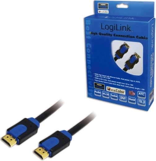 HDMI High Speed kabelis su Ethernet 15 m