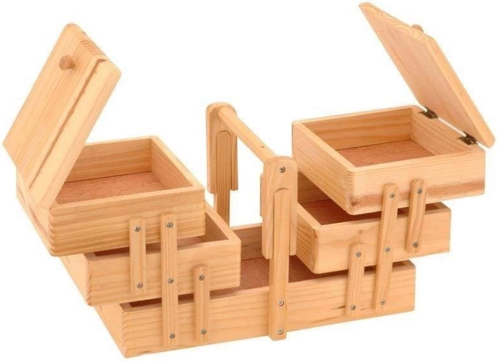 Išsiskleidžianti armonikinė konstrukcija greitai apžvalgai