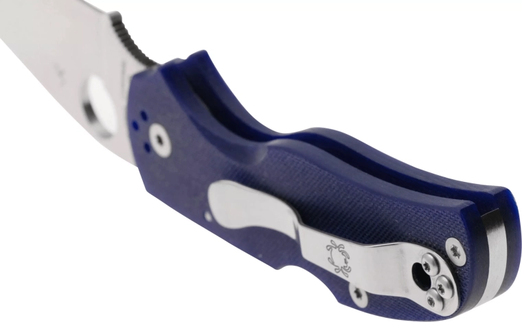 Ergonomiška G10 rankena ir 4 padėčių klipsas