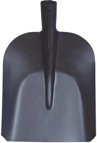 Shovel 23 cm without handle, black