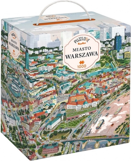 Dėlionė Puzzlove Miestas Varšuva, 1000 detalių