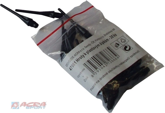 Brother replacement dart tips 4 mm black 30 pcs