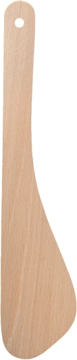 Medinė mentelė su nuožulniu kraštu 27 cm
