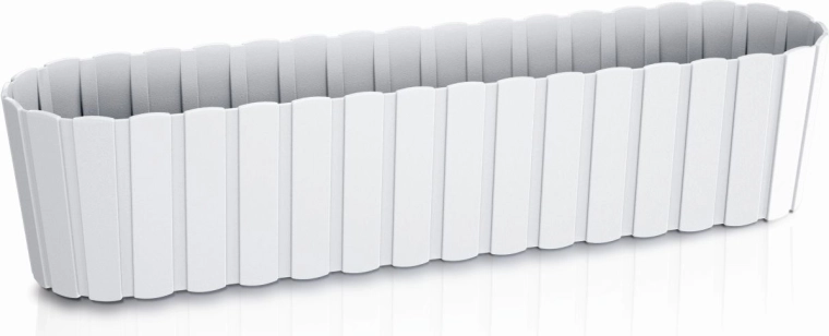 Vazonas BOARDEE CASE 58,7 cm baltas
