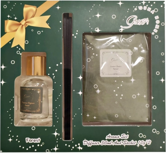 Set of Scented Diffusers 30 Million + Guna Home Sachet - Forest
