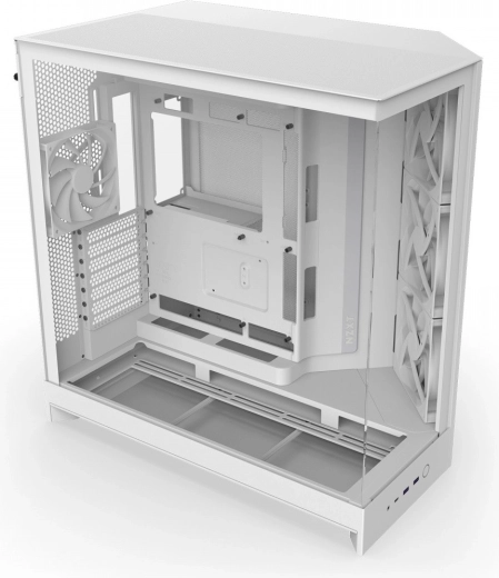 Panoramic tempered glass without distracting frames