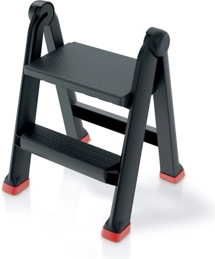 Sulankstomas plastikinis kopėčių laiptelis UNI Ladder PROSPERPLAST, 2 pakopos, keliamoji galia 150 kg