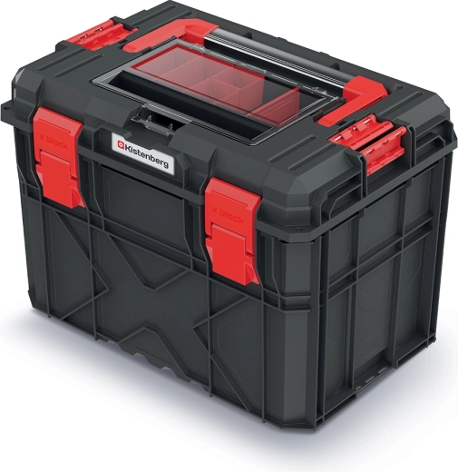 X BLOCK ALU LOG Tool Case 546 × 380 × 407 mm, black