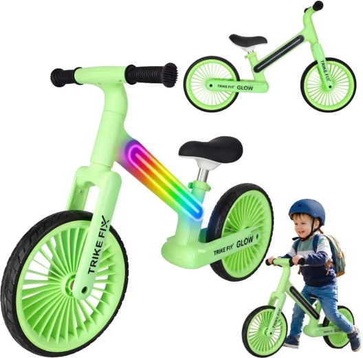 Balansinis dviratukas Trike Fix Glow LED vaikams