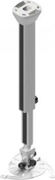 Lubinis projektoriaus laikiklis PMV300W, baltas, 30 kg, ilgis 1000–1700 mm
