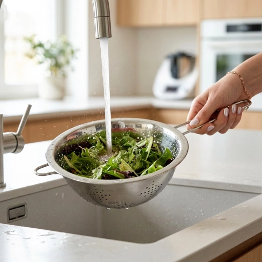 Ideal for rinsing and draining in every kitchen