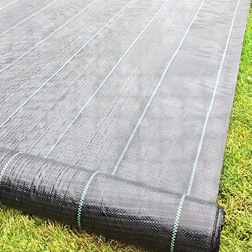 Sodo agroplėvelė 70 g/m² 1,6 × 50 m juoda, UV, nuo piktžolių