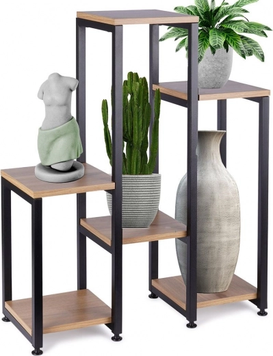 Metal six-tier plant stand 80 cm