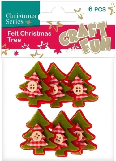 Felt Christmas Ornament – Tree