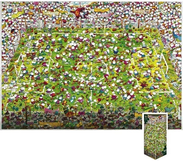 Dėlionė HEYE Pašėlęs futbolas 4000 dalių