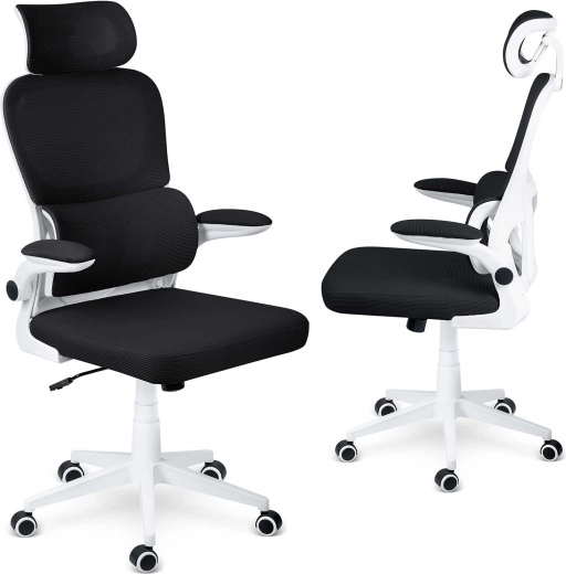 Ergonomiška biuro kėdė iš mikrotinklelio Sofotel Formax, juoda
