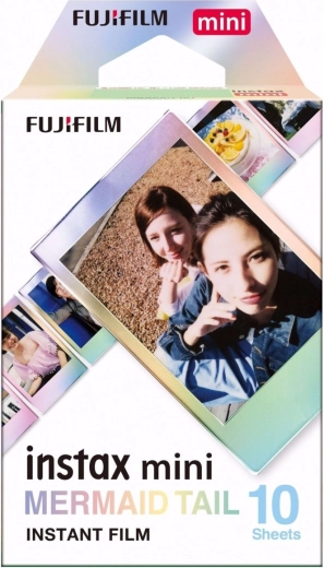 Fujifilm instax mini mermaid filmas 10 nuotraukų