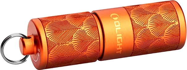 Olight iTHX Orange Feathers kišeninis raktų žibintuvėlis, 180 lm, USB‑C, IPX8