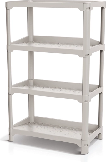 NUBBY RACK shoe rack, light brown - 1 piece