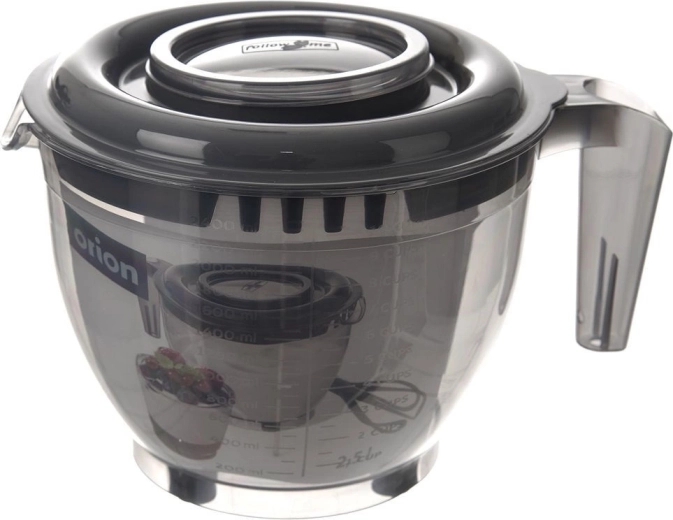 Dvidalis dangtis švariam maišymui