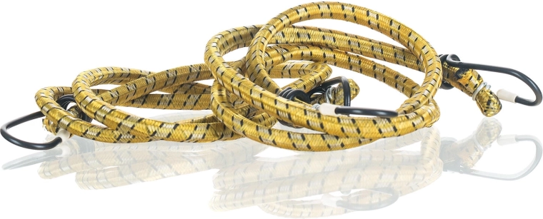 Guminiai tvirtinimo diržai su kabliais 90 cm (2 vnt. rinkinys)