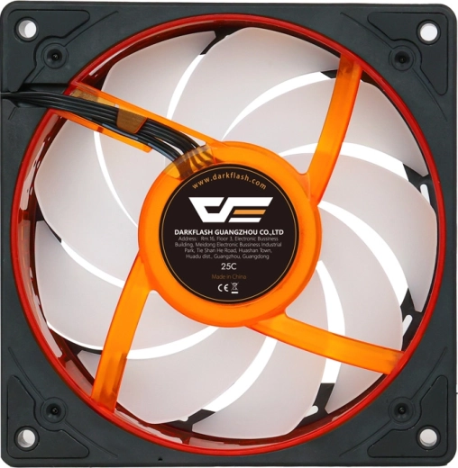 Aušinimo ventiliatorius darkflash de8 120 mm ARGB (juodas)